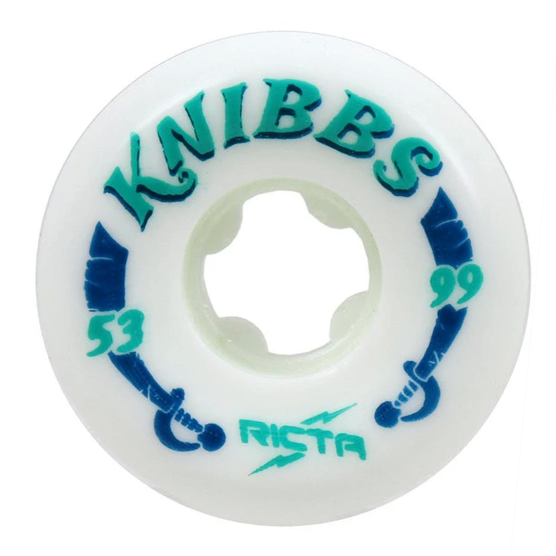 Ricta Wheels - 53mm - Jereme Knibbs Pro Wide 99a - White - Prime Delux Store