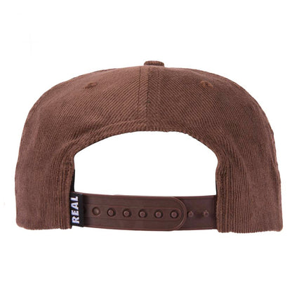 Real Lower Snapback Hat - Brown / Yellow - Prime Delux Store