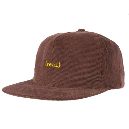 Real Lower Snapback Hat - Brown / Yellow - Prime Delux Store