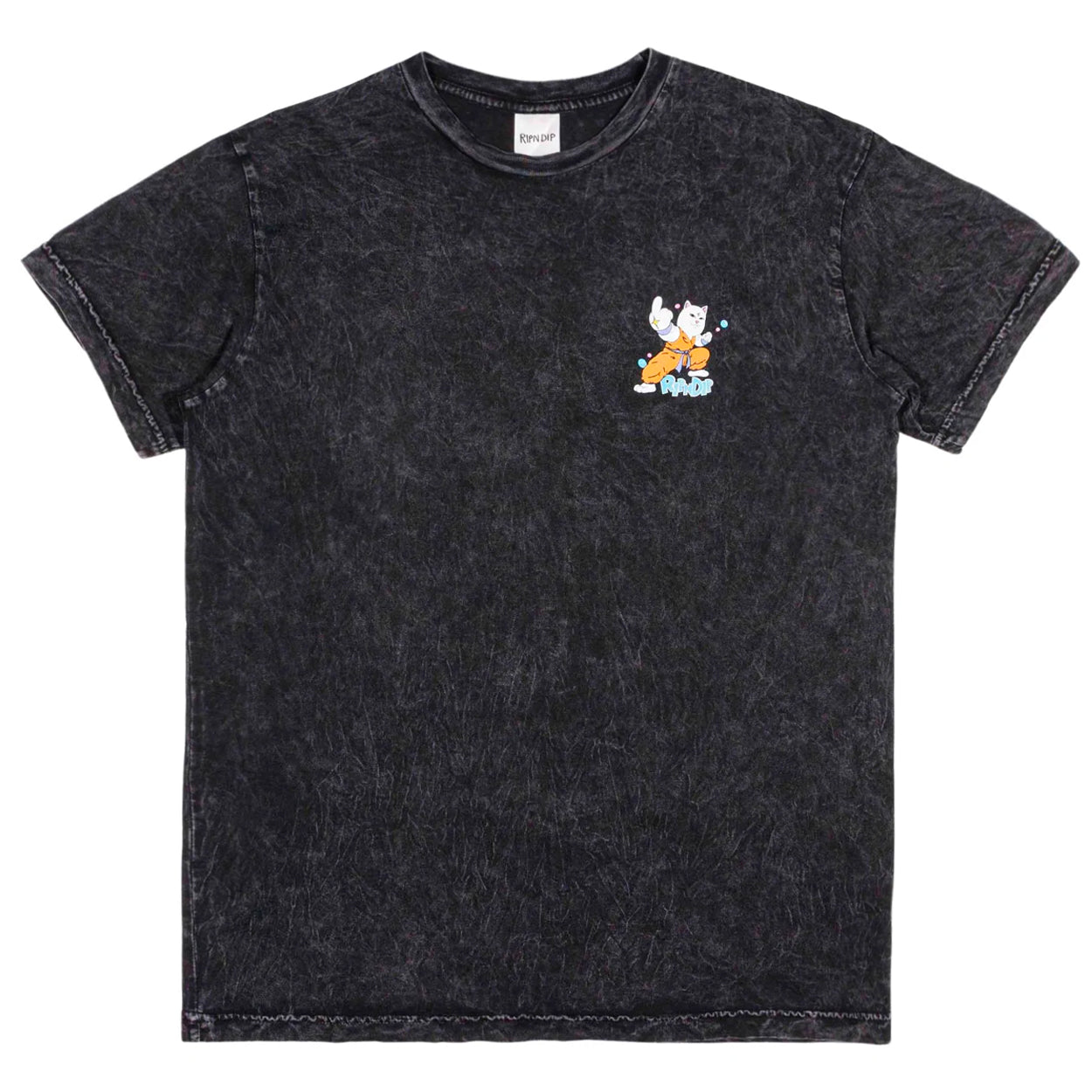 RIPNDIP - Power T-Shirt - Black Mineral Wash - Prime Delux Store