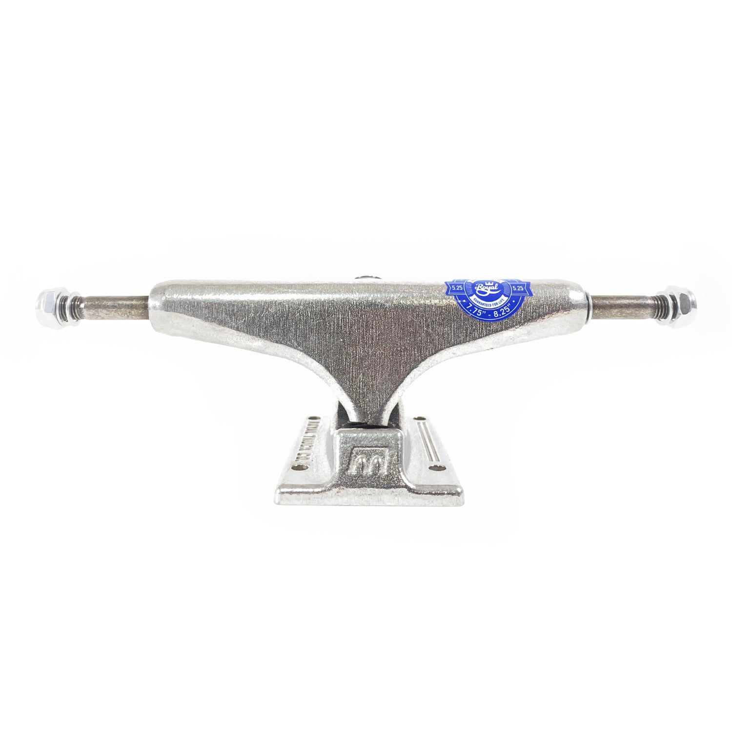 Royal Skateboard Standard Raw Truck 5.0 (8") - Silver - (Sold as a pair) - Prime Delux Store