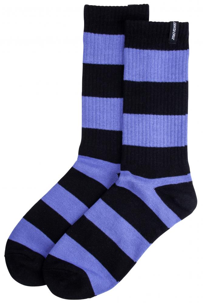 Santa Cruz Sock Dip Sock - Violet/Black - Prime Delux Store