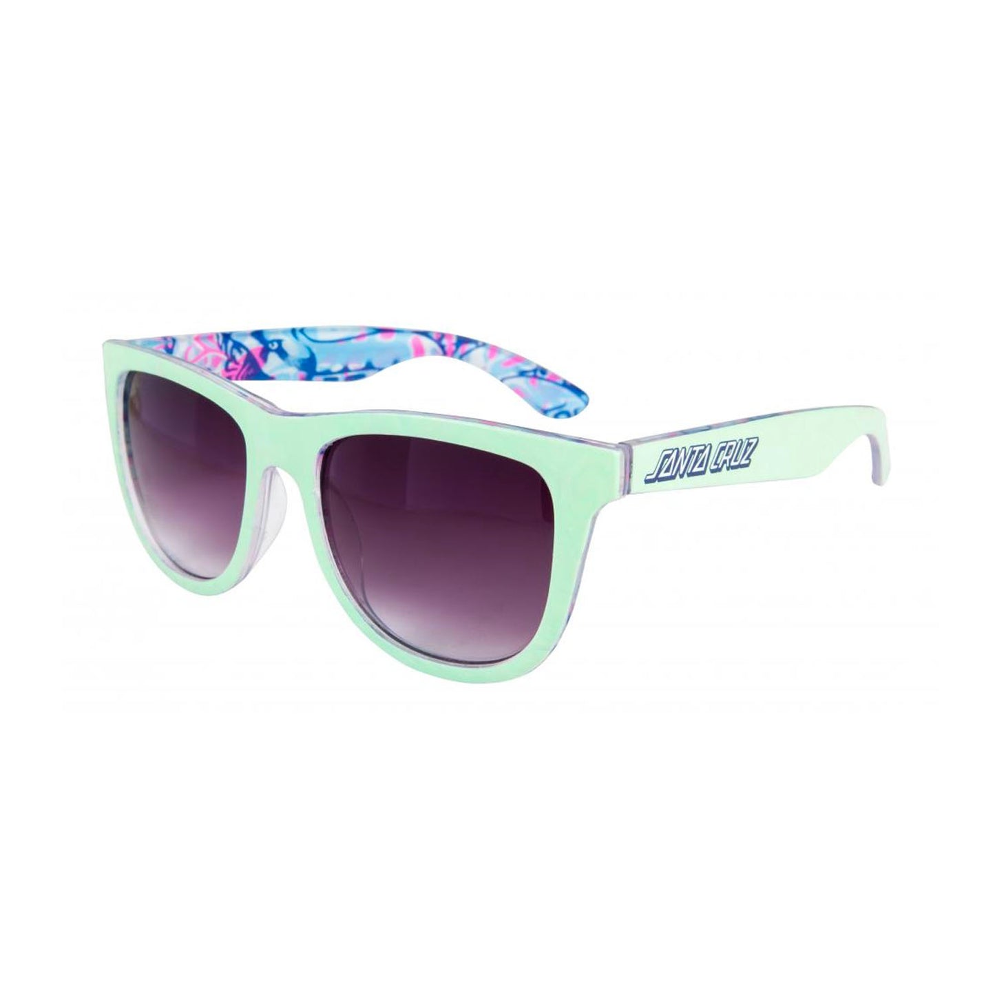 Santa Cruz Kendall Snake Sunglasses - mint/printed - Prime Delux Store
