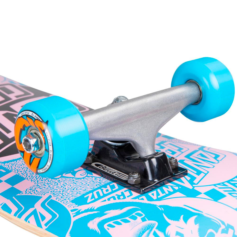 Santa Cruz - 8" - Filler Dot Complete Skateboard - Multi - Prime Delux Store