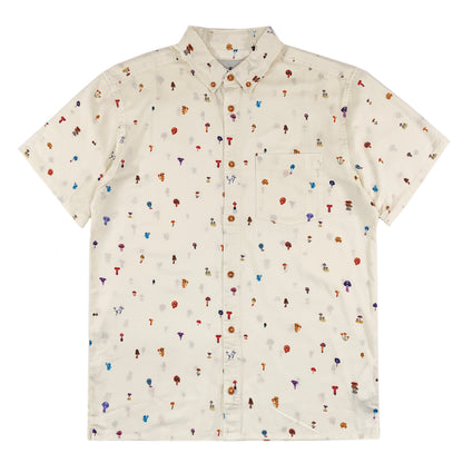 Element Shrooms SS Shirt - Skyway - Optic White - Prime Delux Store