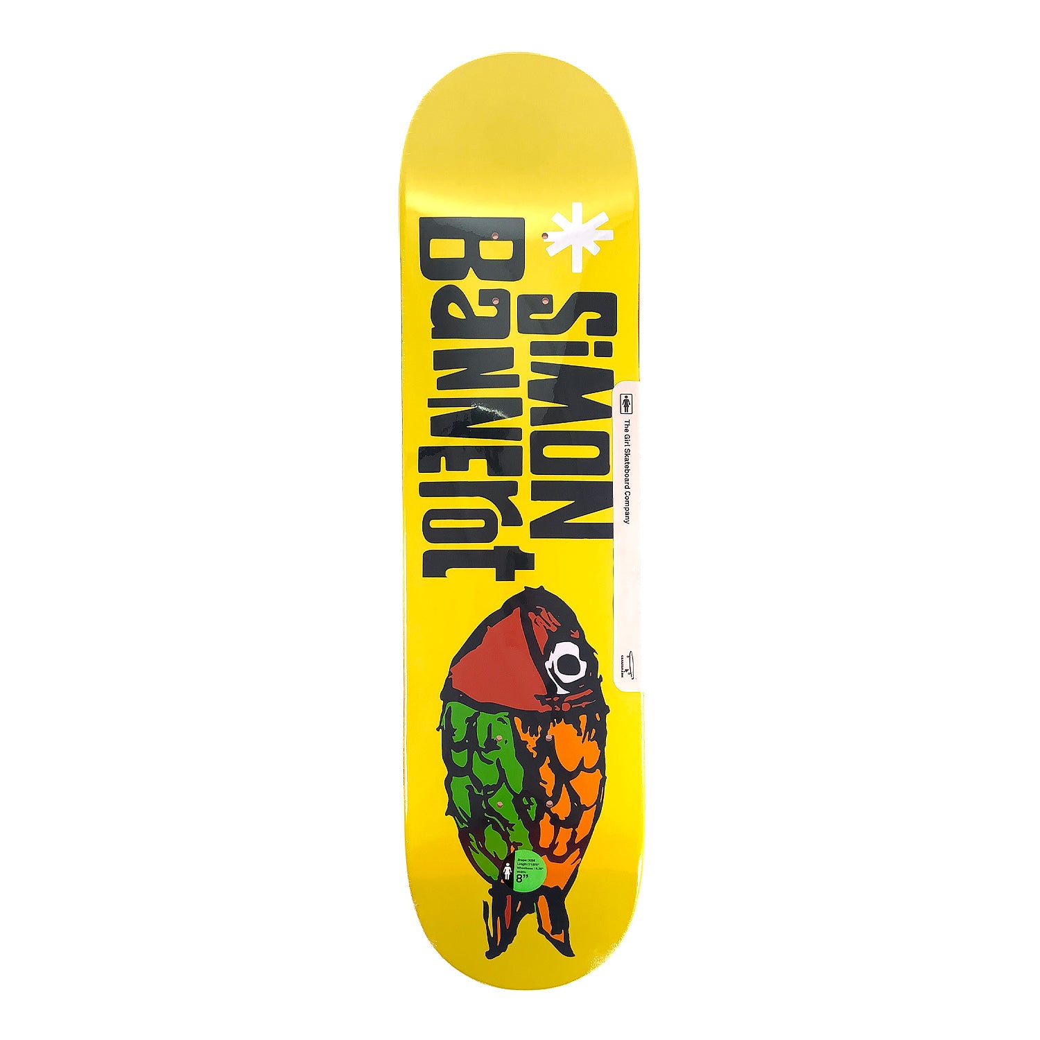 Girl - 8" - Pictograph Simon Bannerot Deck - Prime Delux Store