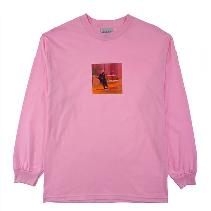 Skateboard Cafe - Unexpected Beauty Long Sleeve T Shirt - Pink - Prime Delux Store