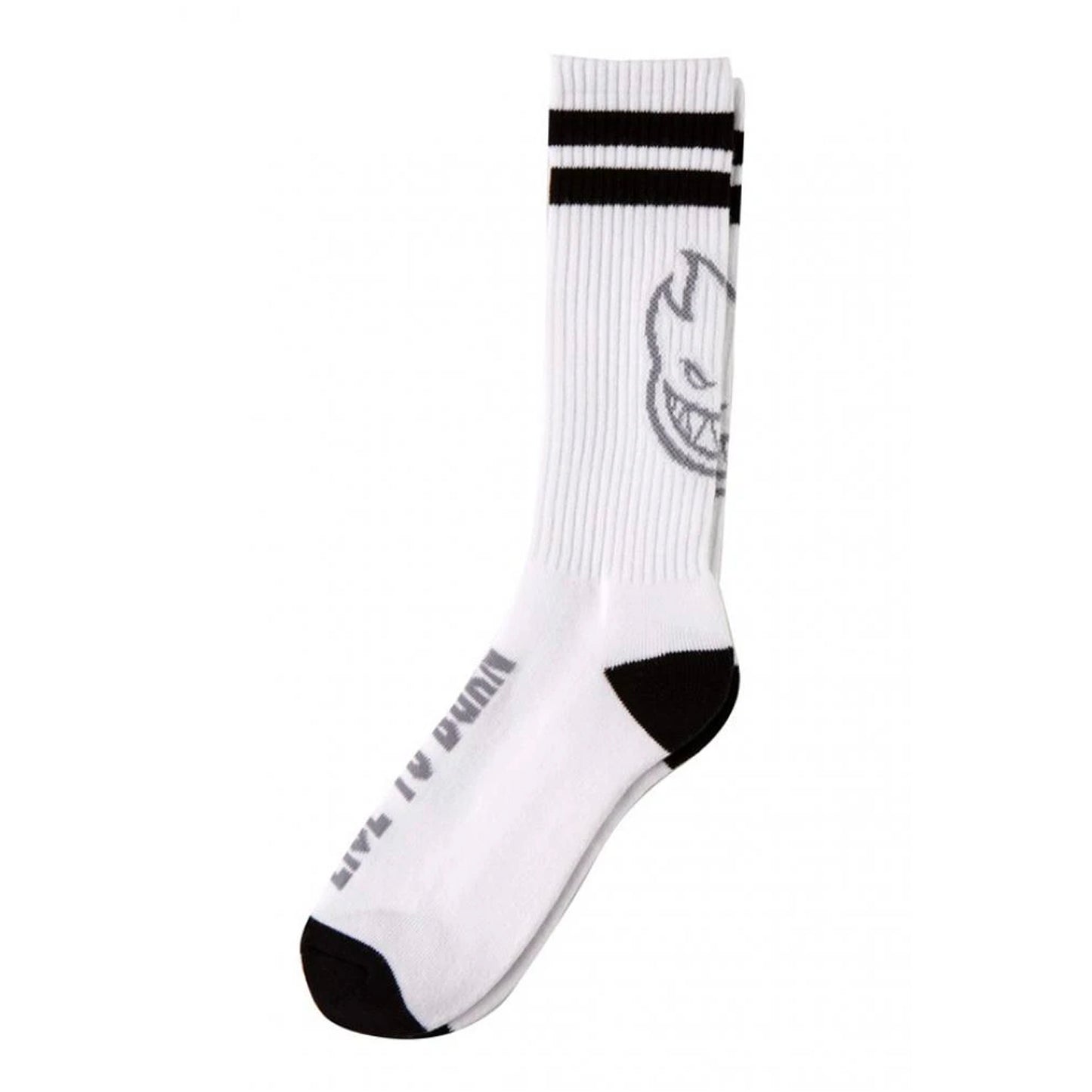 Spitfire Socks Sf Heads Up - White/Black/Grey - Prime Delux Store