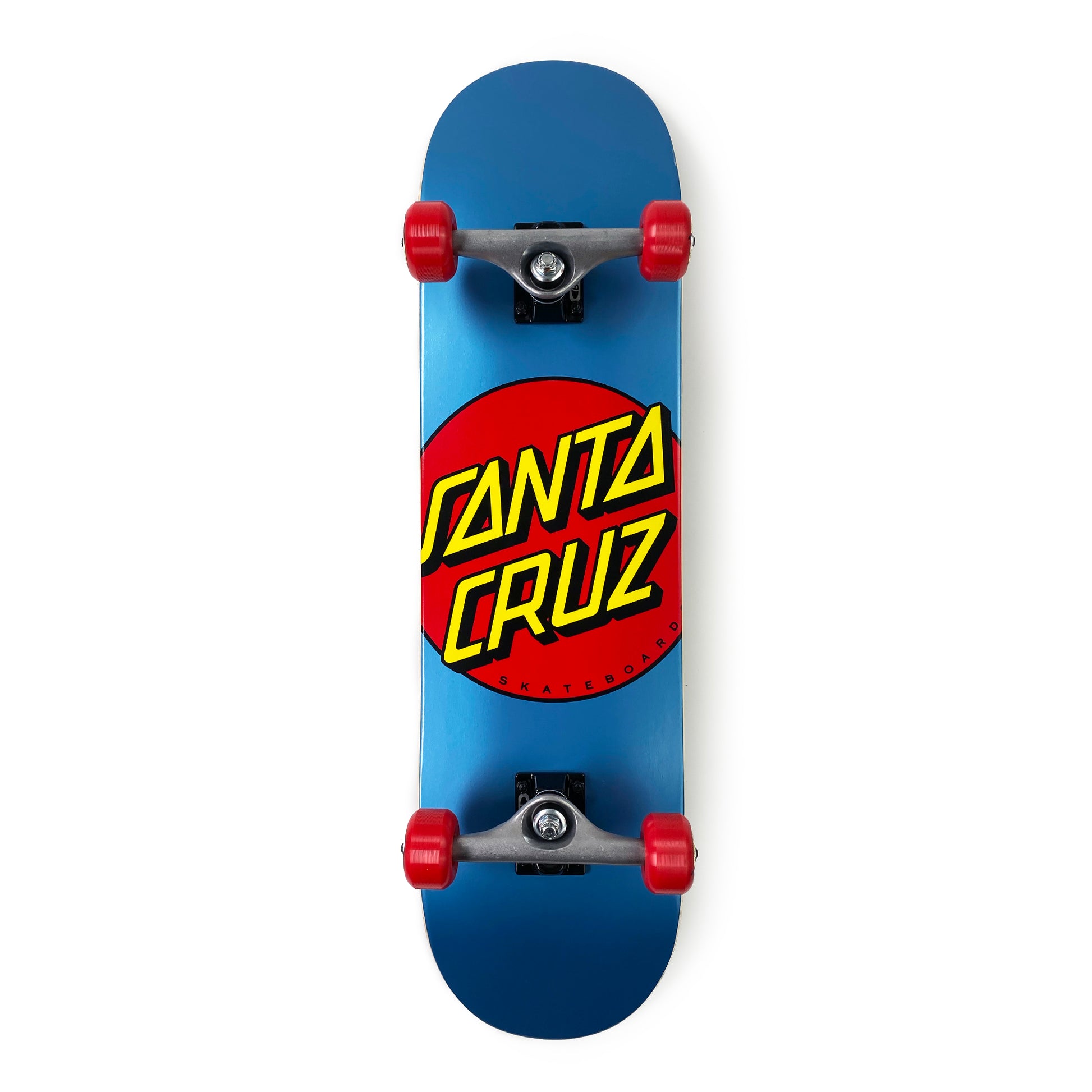 Santa Cruz Classic Dot Complete Skateboard 8" - Blue - Prime Delux Store