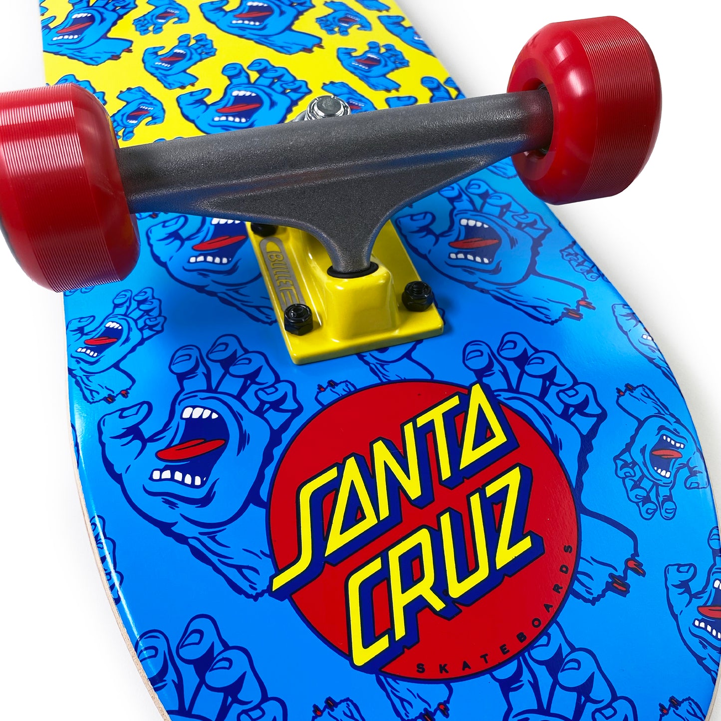 Santa Cruz Hands Allover Complete Skateboard 7.8" - Multi - Prime Delux Store