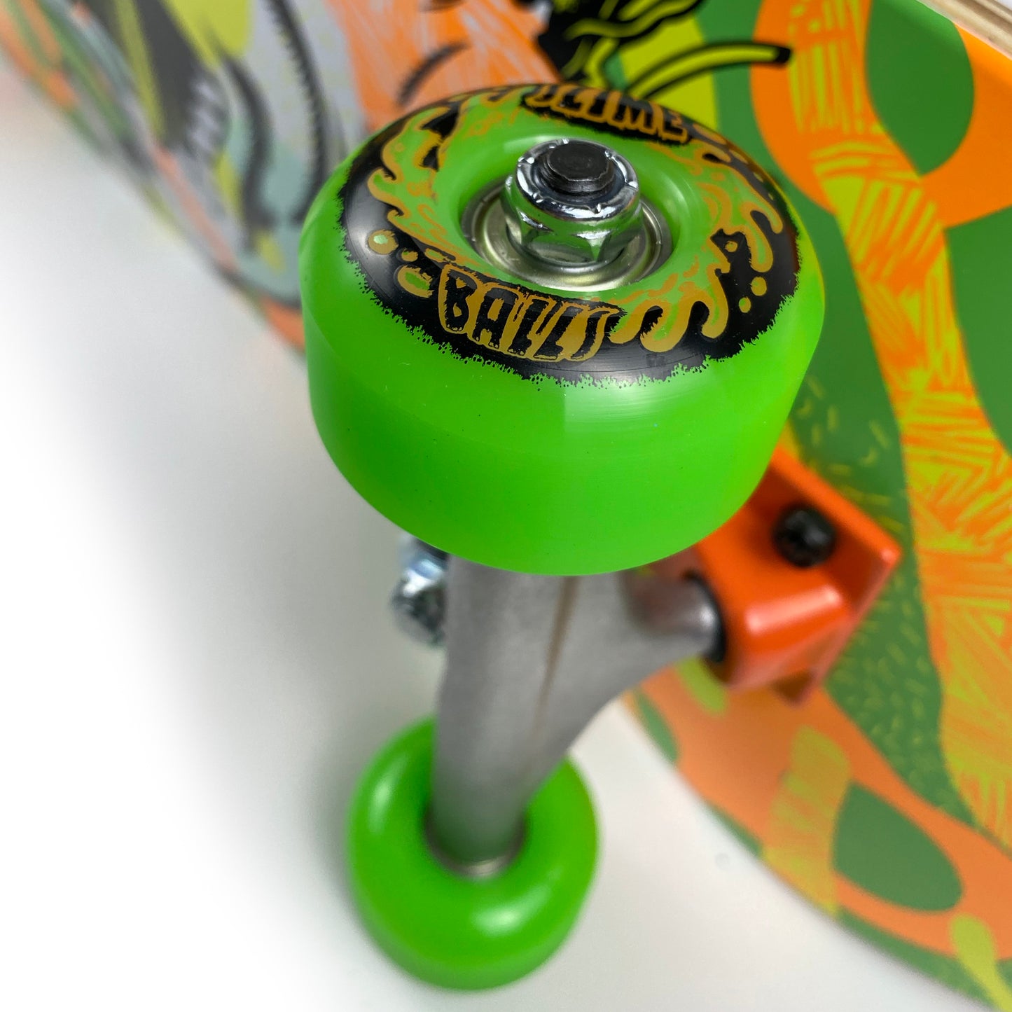 Santa Cruz Primary Hand Complete Skateboard 8.00 - Green - Prime Delux Store