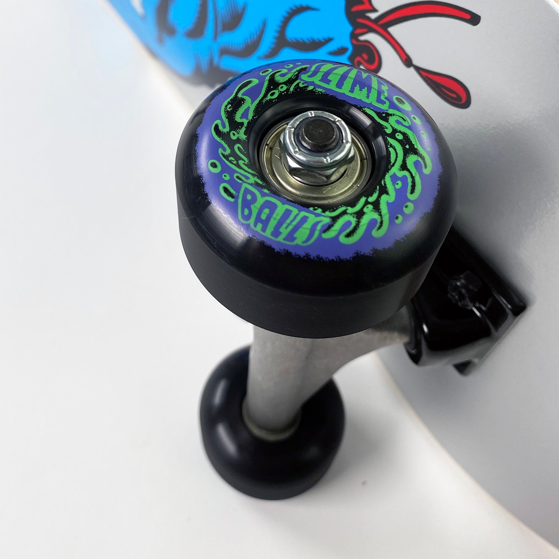 Santa Cruz Screaming Hand Complete Skateboard 8.25" - Silver / Blue - Prime Delux Store