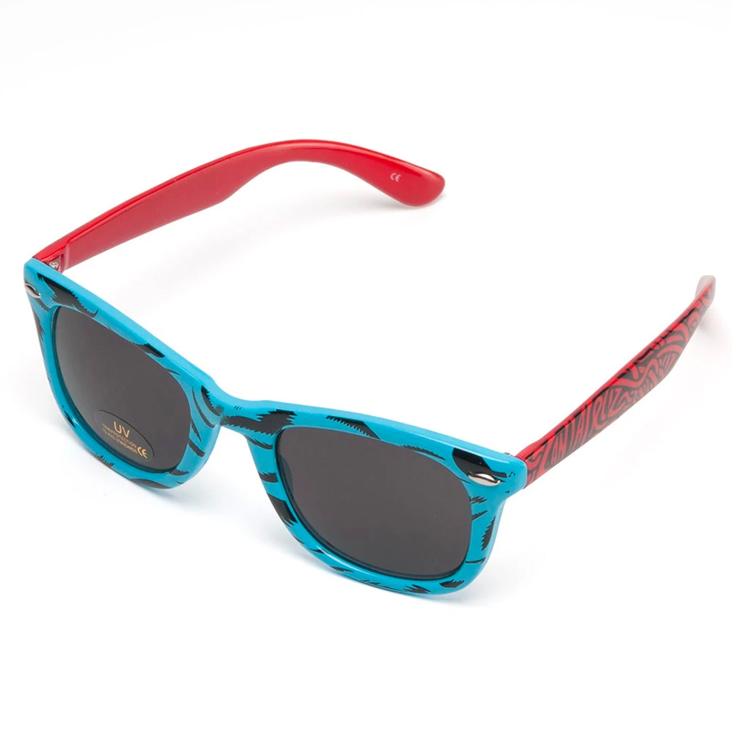 Santa Cruz Screaming Hand Sunglasses - Blue / Red - Prime Delux Store