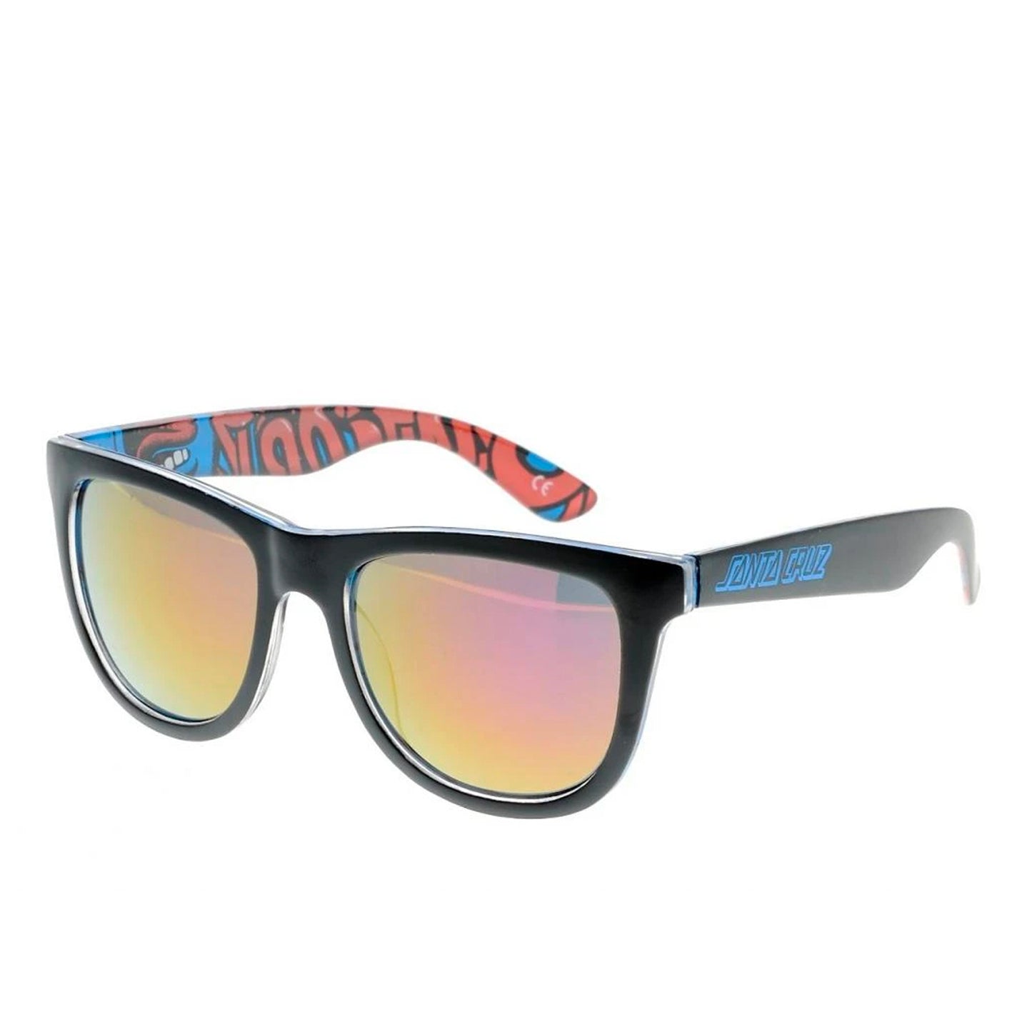 Santa Cruz Screaming Insider Sunglasses - Black / Blue - Prime Delux Store