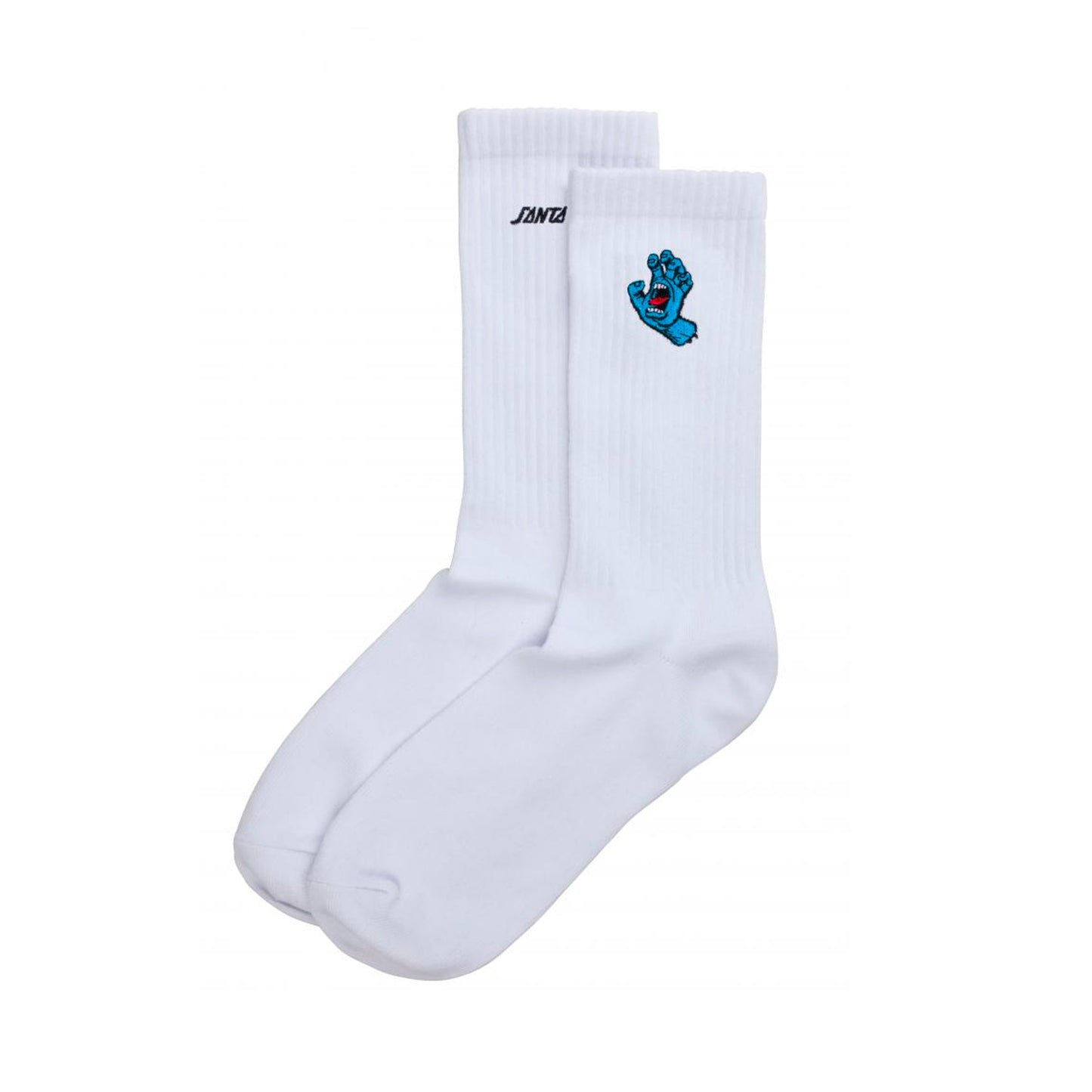 Santa Cruz Sock Screaming Mini Hand Sock - White - Prime Delux Store