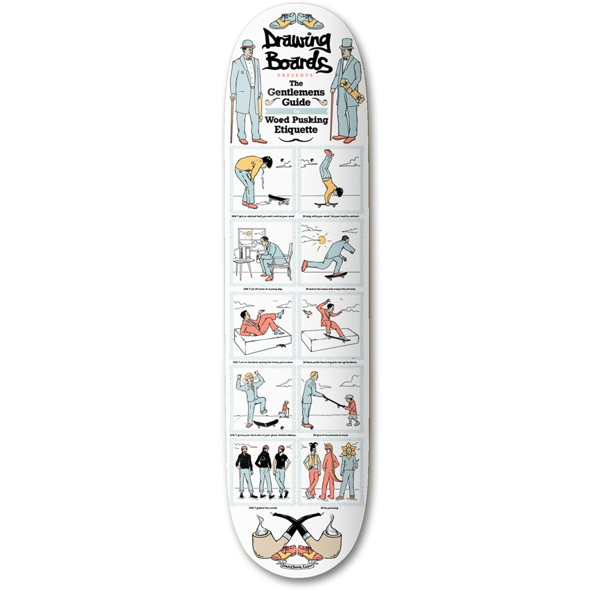 The Drawing Boards - 8.325" - Gentlemen's Guide Deck - Prime Delux Store