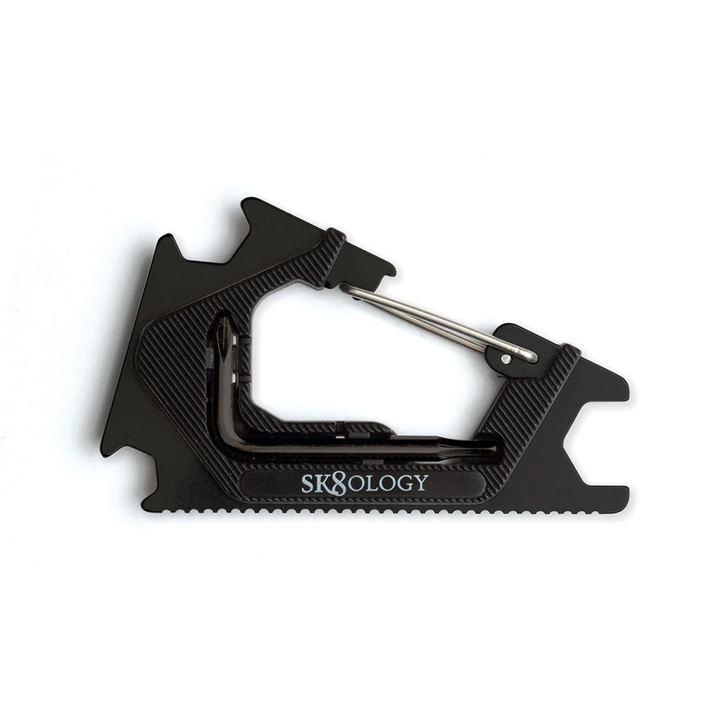 Sk8ology Carabiner Tool 2.0 Black - Prime Delux Store