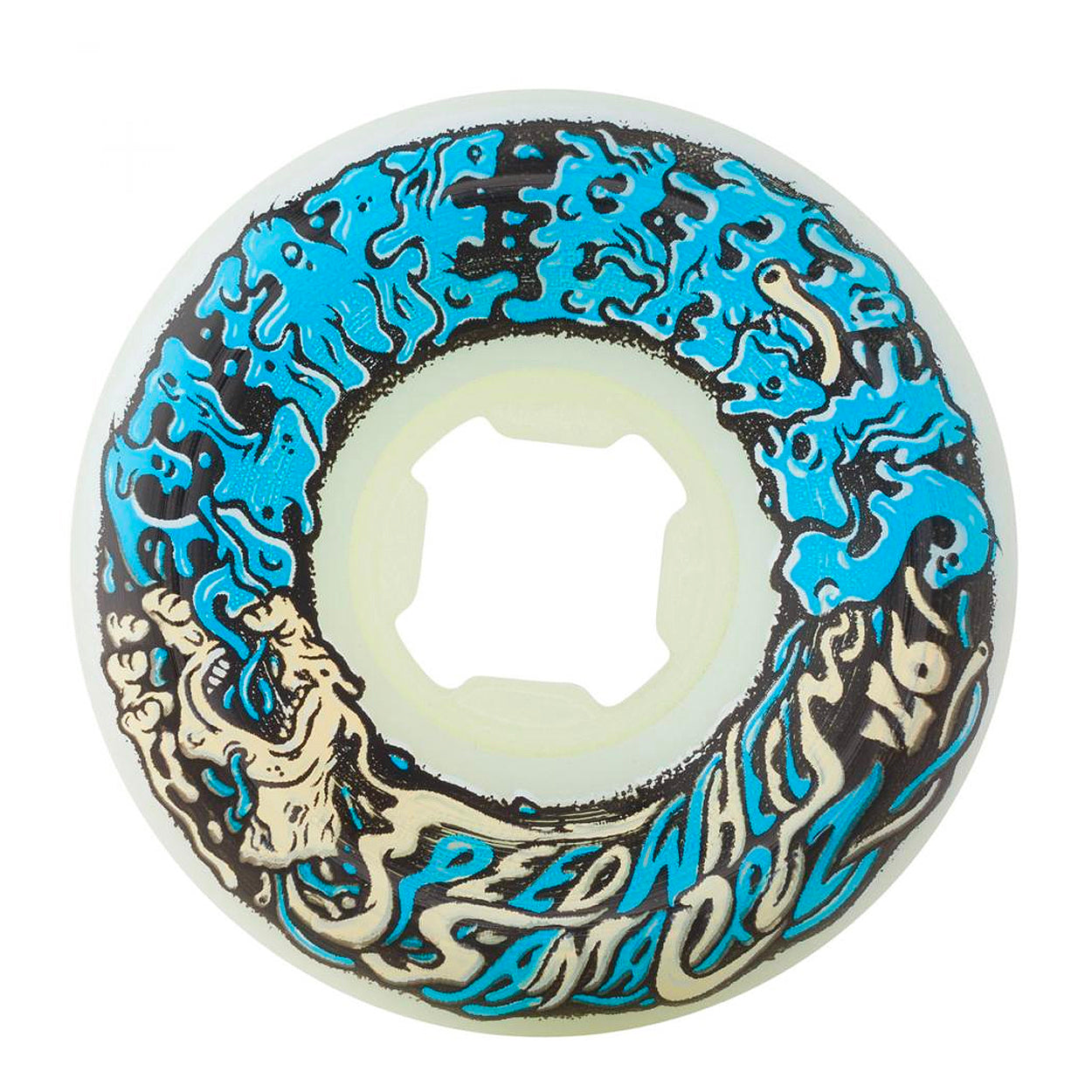 Slime Balls - 53mm - Vomit Mini II 97a Wheels - White / Blue - Prime Delux Store