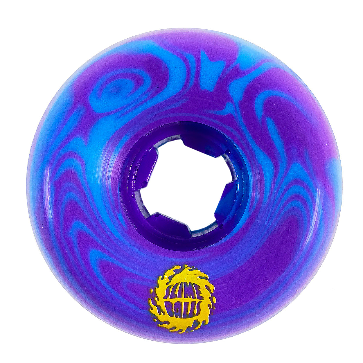 Slime Balls - 54mm - Brains Speed Balls 99a Wheels - Blue / Purple - Prime Delux Store