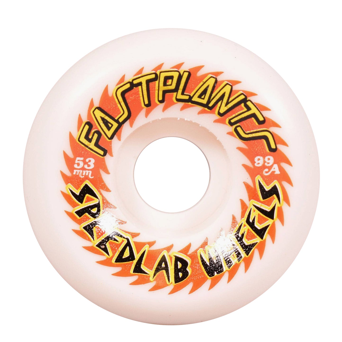 Speedlab Fastplant Wheels 53mm - White - Prime Delux Store