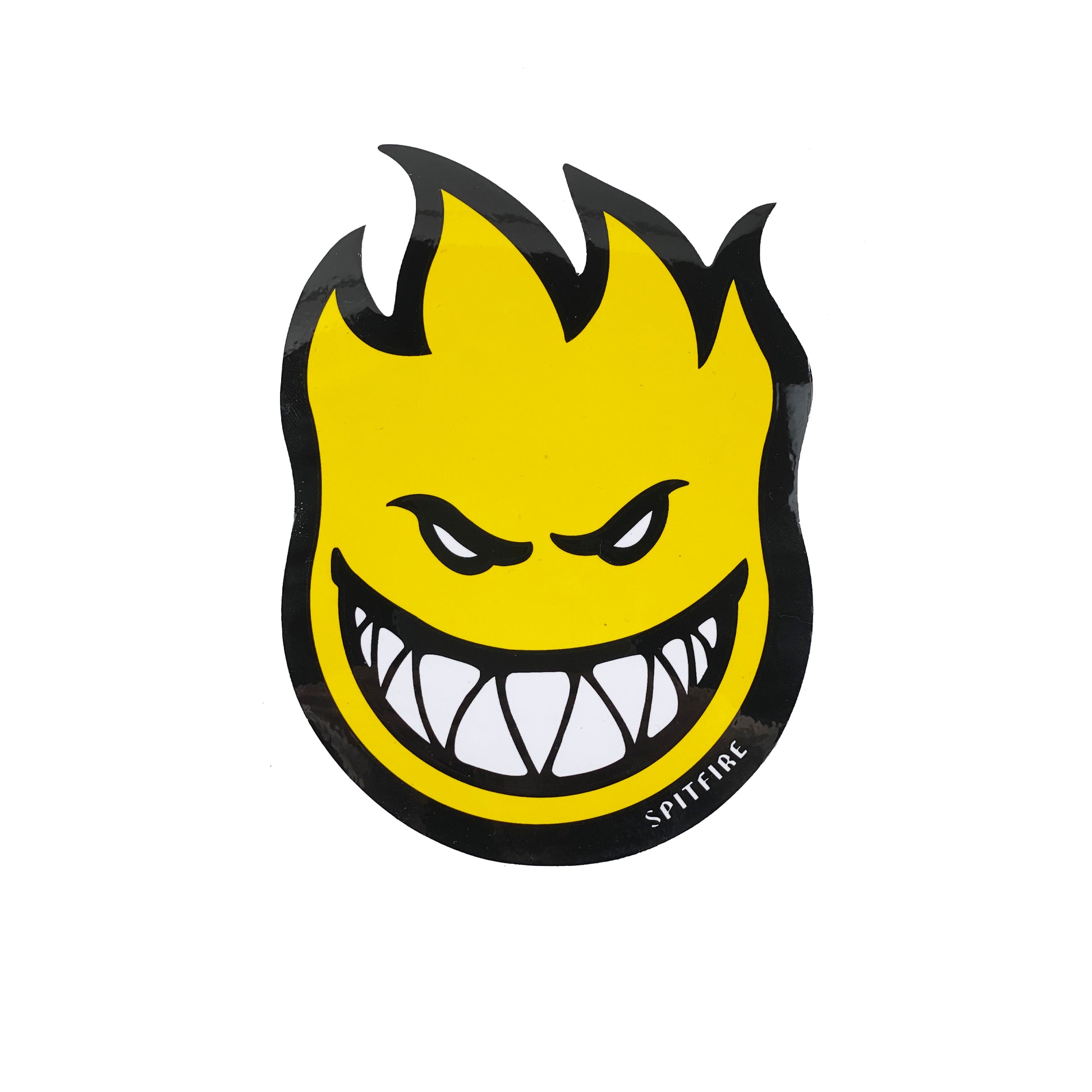 Spitfire Bighead Sticker - Yellow - Prime Delux Store