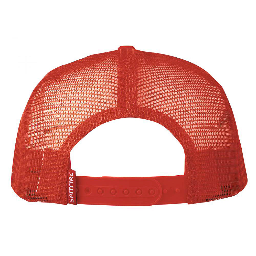 Spitfire Bighead Circle Trucker Cap - Red / White - Prime Delux Store