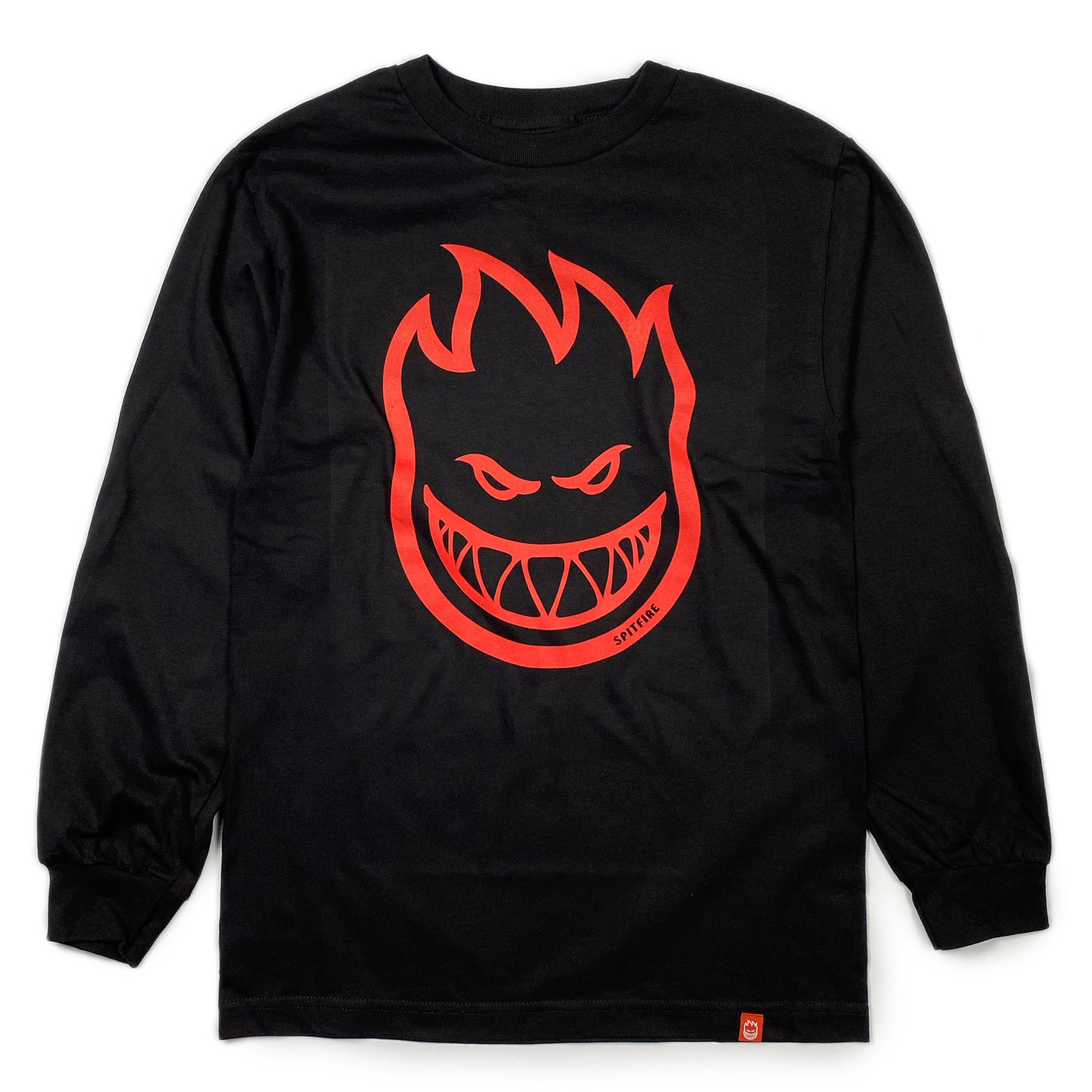 Spitfire Bighead Long Sleeve T - Black / Red - Prime Delux Store