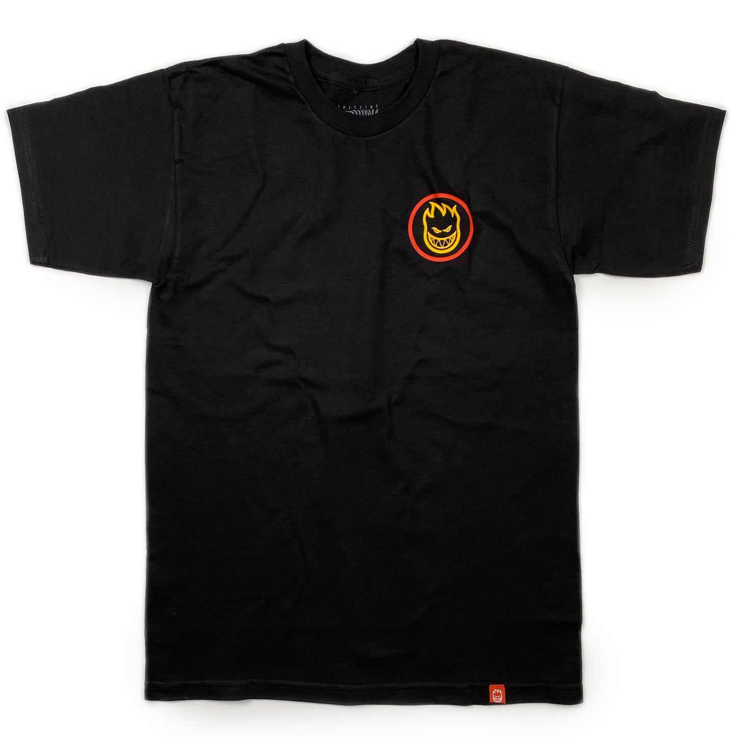 Spitfire Classic Swirl T Shirt - Black / Red / Gold / Olive - Prime Delux Store