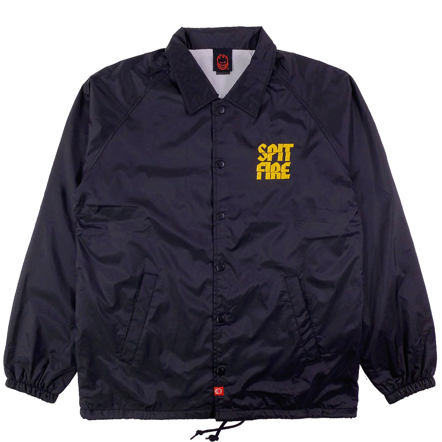 Spitfire Jacket Clean Cut - Black / Yellow - Prime Delux Store
