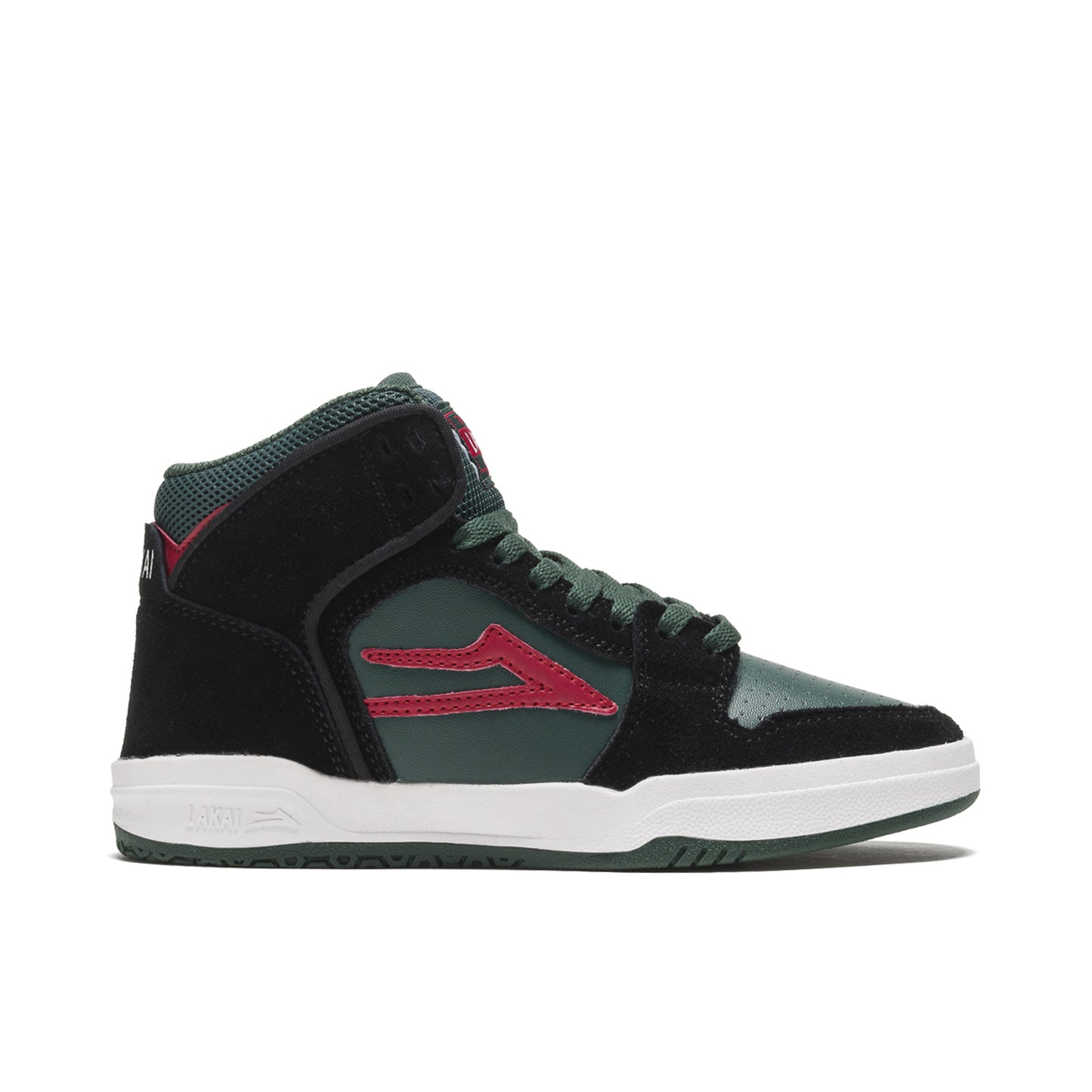 Lakai Telford Kids Suede - Black / Pine - Prime Delux Store