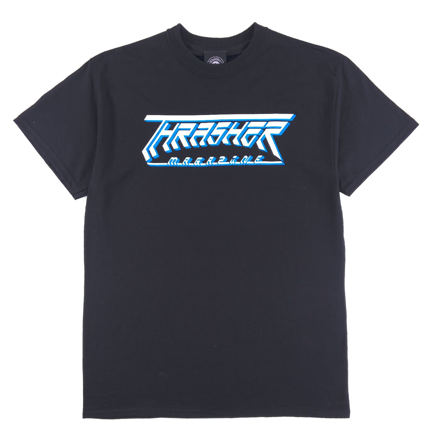 Thrasher - Future Logo - T Shirt - Black - Prime Delux Store