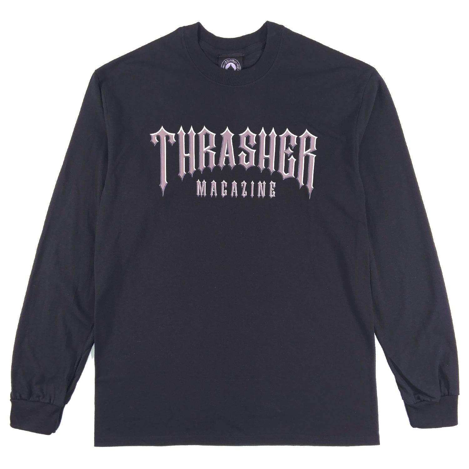 Thrasher - Low Low Logo - Long Sleeve T Shirt - Black - Prime Delux Store