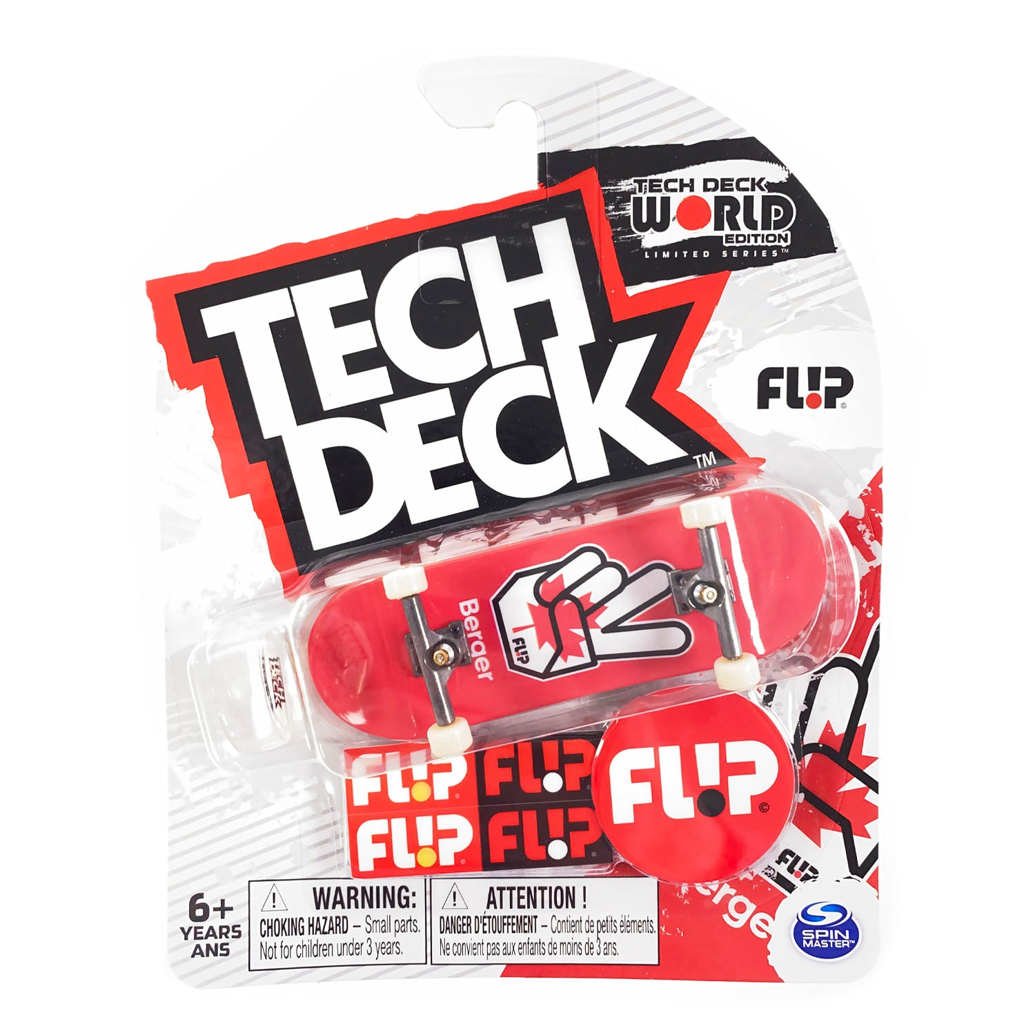 Tech Deck Flip Berger Liberty Fingerboard - Prime Delux Store