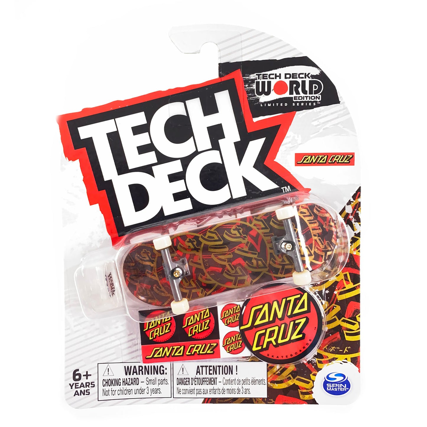 Tech Deck Santa Cruz Japan Multi Dot Fingerboard - Prime Delux Store