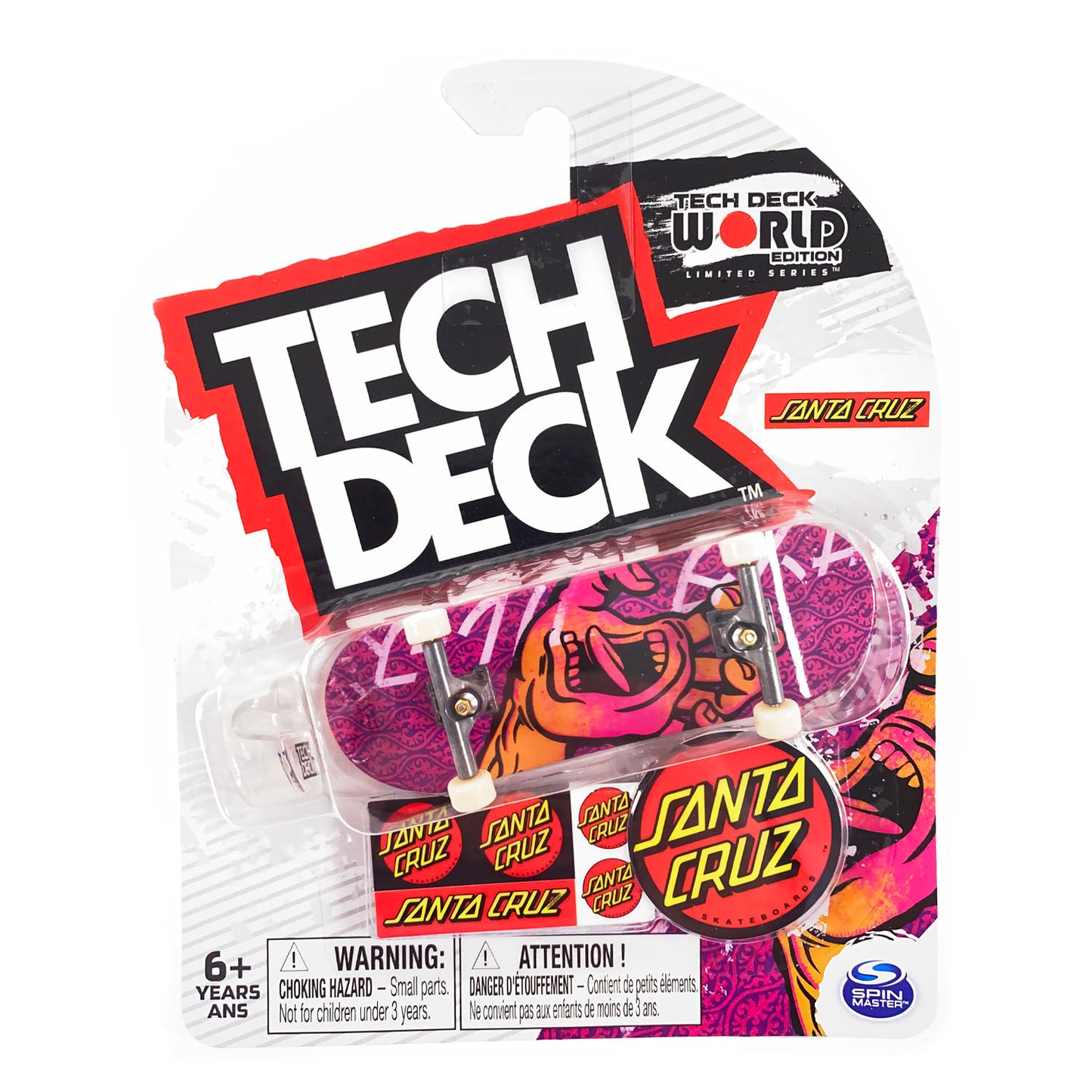 Tech Deck Santa Cruz Screaming Hand Japan Fingerboard - Prime Delux Store
