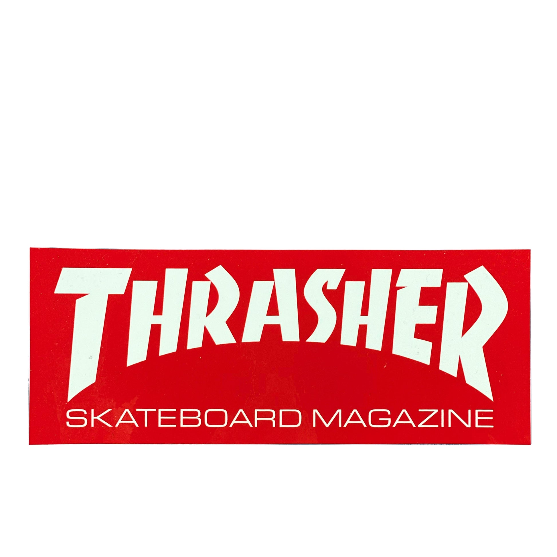 Thrasher Magazine Sticker M - Red / White - Prime Delux Store