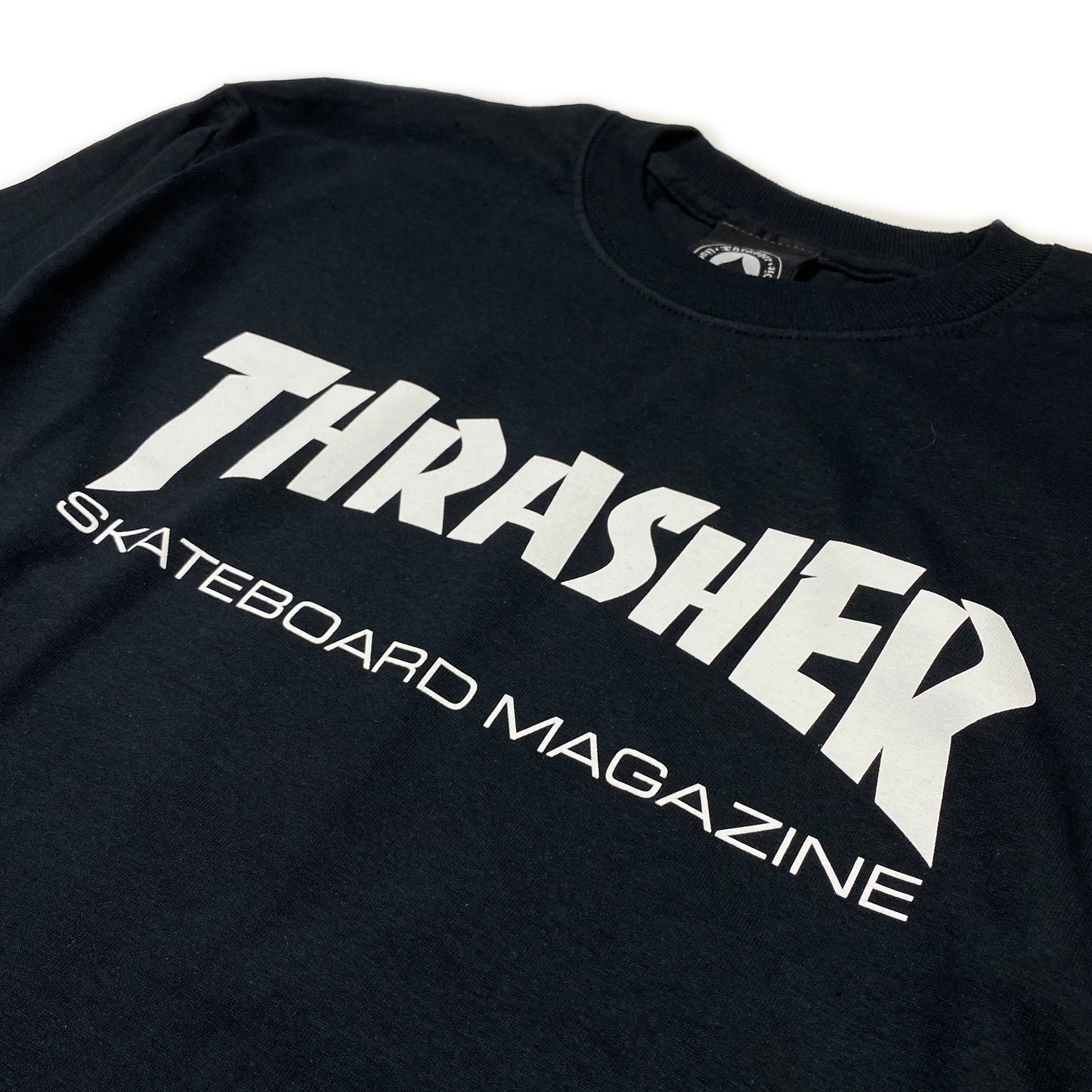 Thrasher Skate Mag Logo Long Sleeve T Shirt - Black - Prime Delux Store