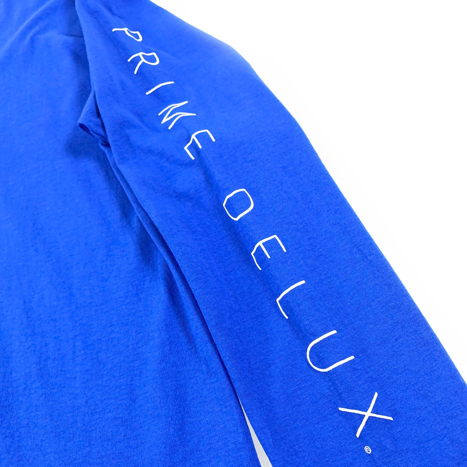 Prime Delux Unity Long Sleeve T Shirt - Royal Blue / White - Prime Delux Store