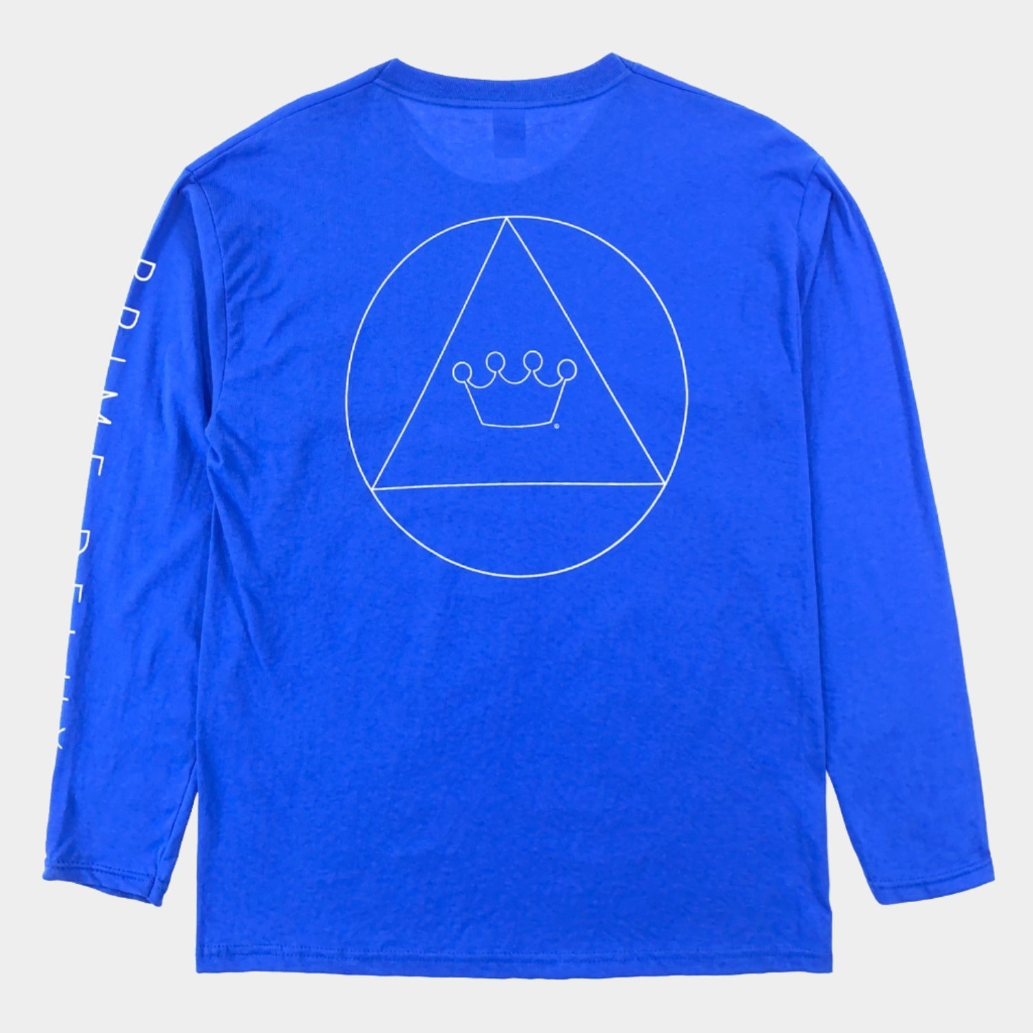 Prime Delux Unity Long Sleeve T Shirt - Royal Blue / White - Prime Delux Store