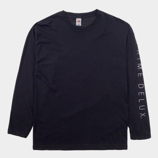 Prime Delux Unity Long Sleeve T Shirt - Black / White - Prime Delux Store