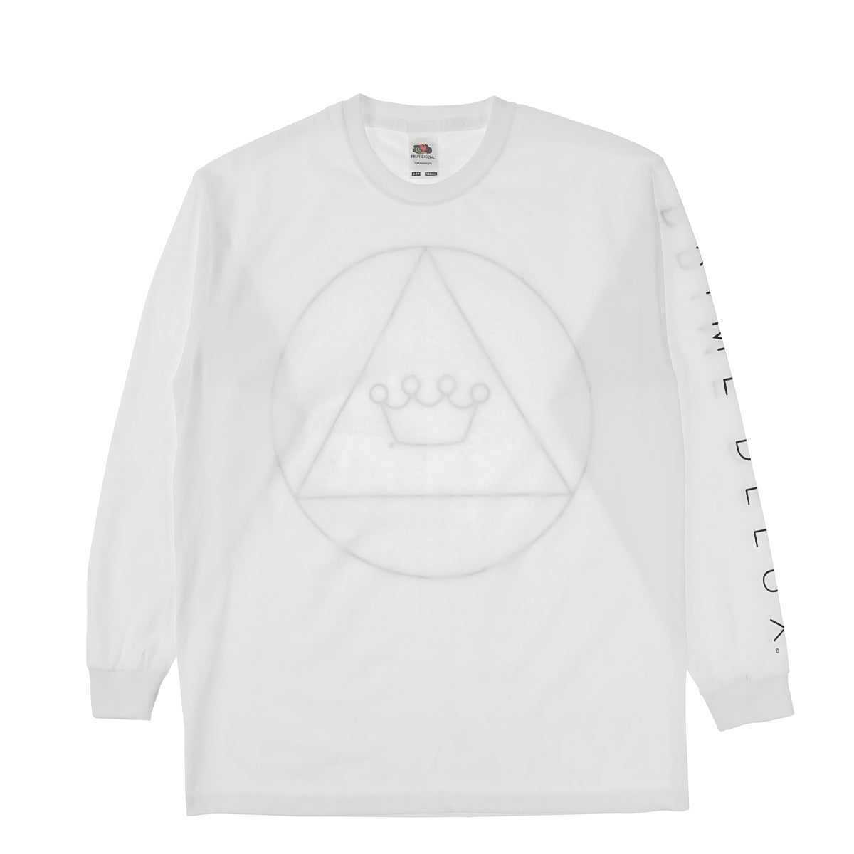 Prime Delux Unity Long Sleeve Kids T Shirt - White / Black - Prime Delux Store