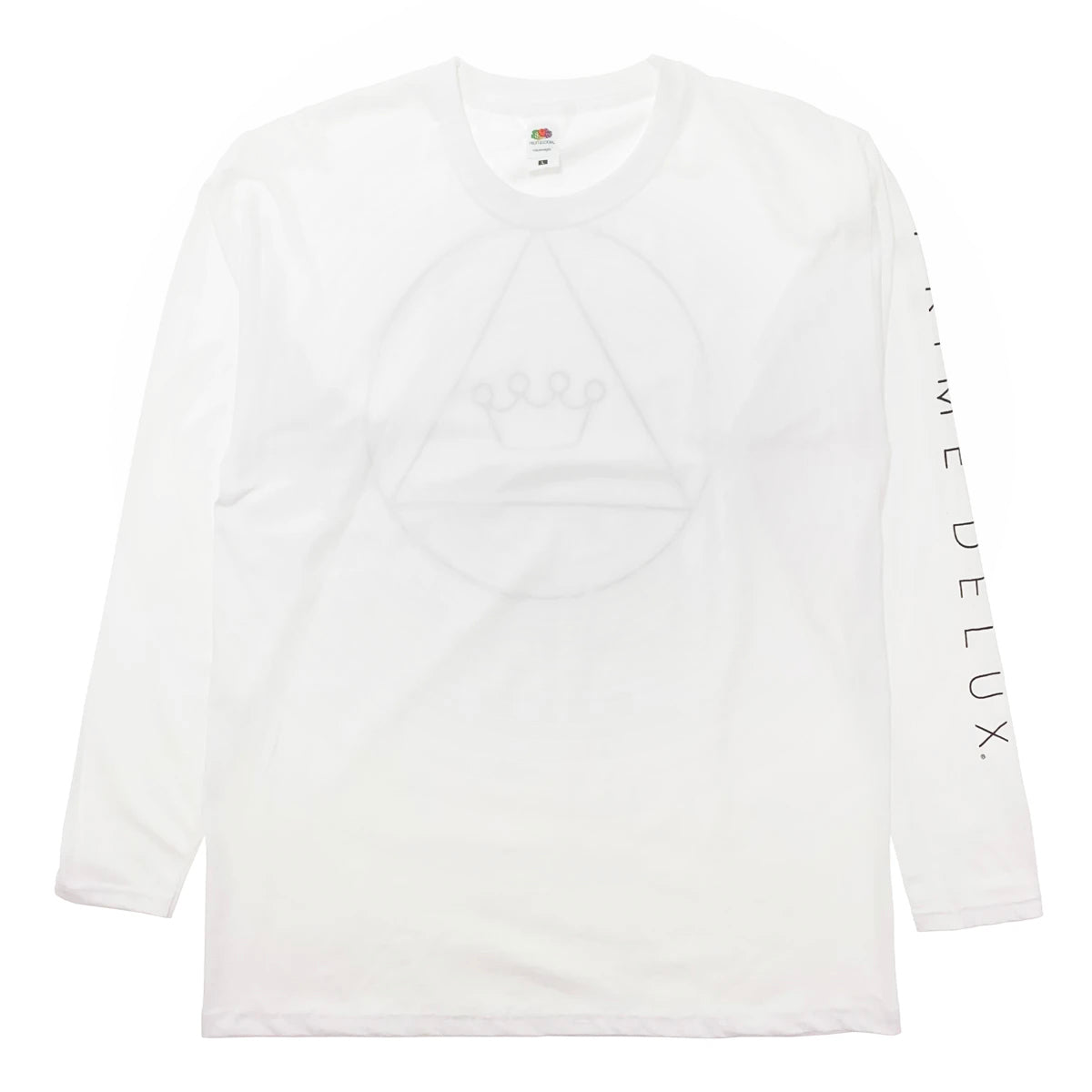 Prime Delux Unity Long Sleeve T Shirt - White / Black - Prime Delux Store