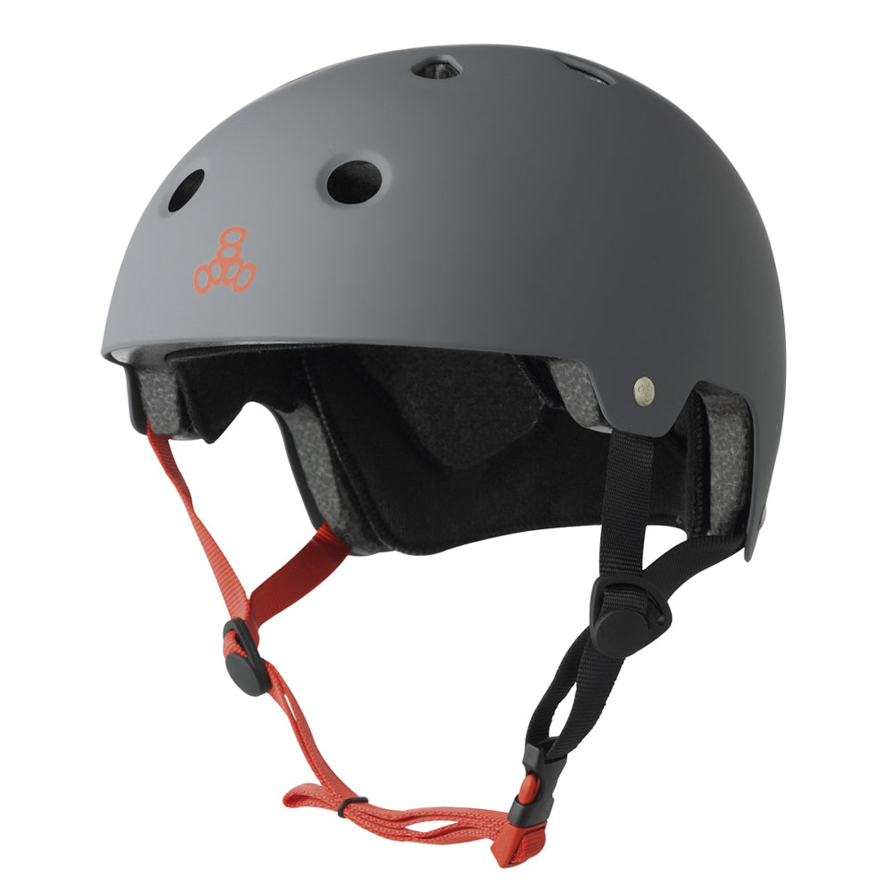 Triple Eight Brainsaver EPS Helmet Rubber Gun Grey - Prime Delux Store