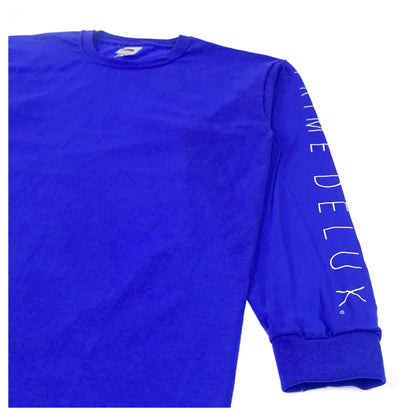 Prime Delux Unity Long Sleeve Kids T Shirt - Royal Blue / White - Prime Delux Store