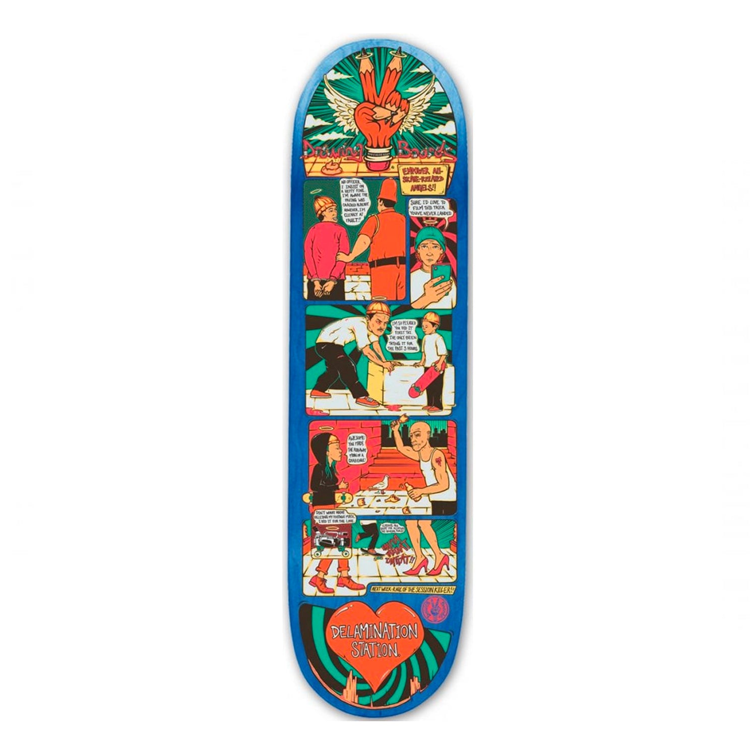 The Drawing Boards Deck - 8.8" - Empower your Skate-Related Angels Deck - Prime Delux Store