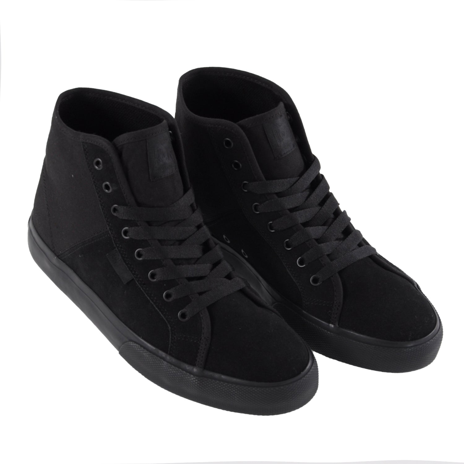 DC Shoes Manual High Skate Shoes - Black / Black - Prime Delux Store