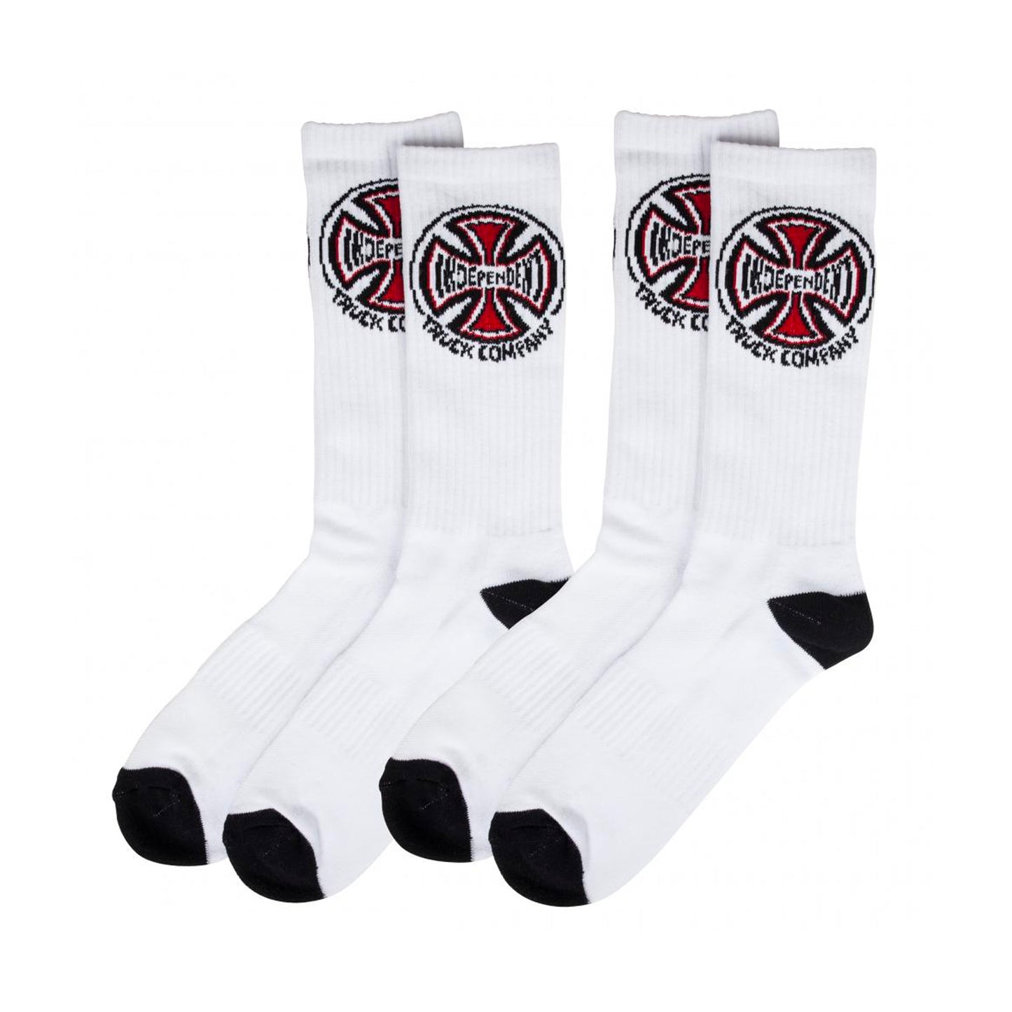 Independent Truck Co. Socks White (x2 Pairs) - Prime Delux Store