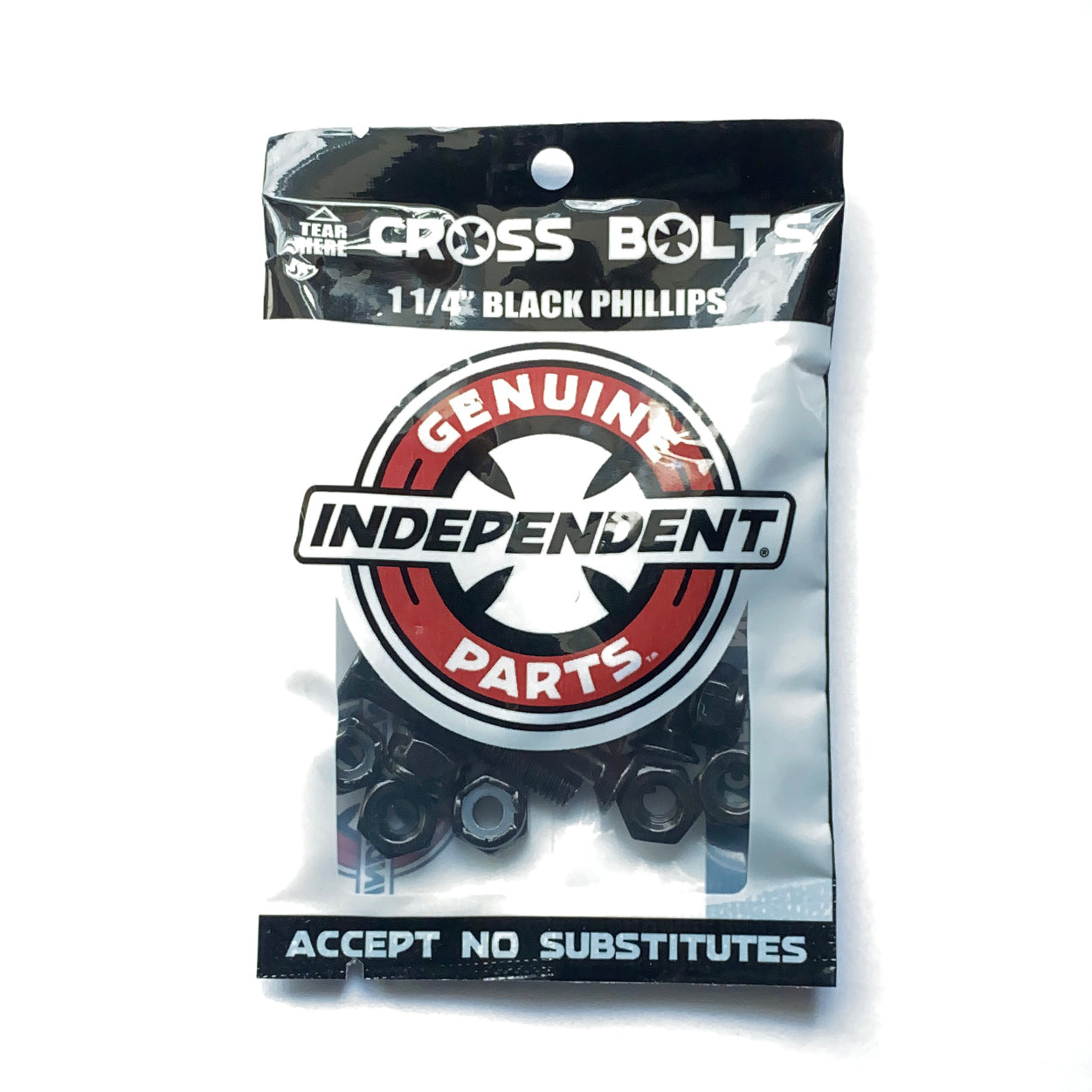 Independent Bolts Phillips 1 1/4" Bolts - Black - Prime Delux Store