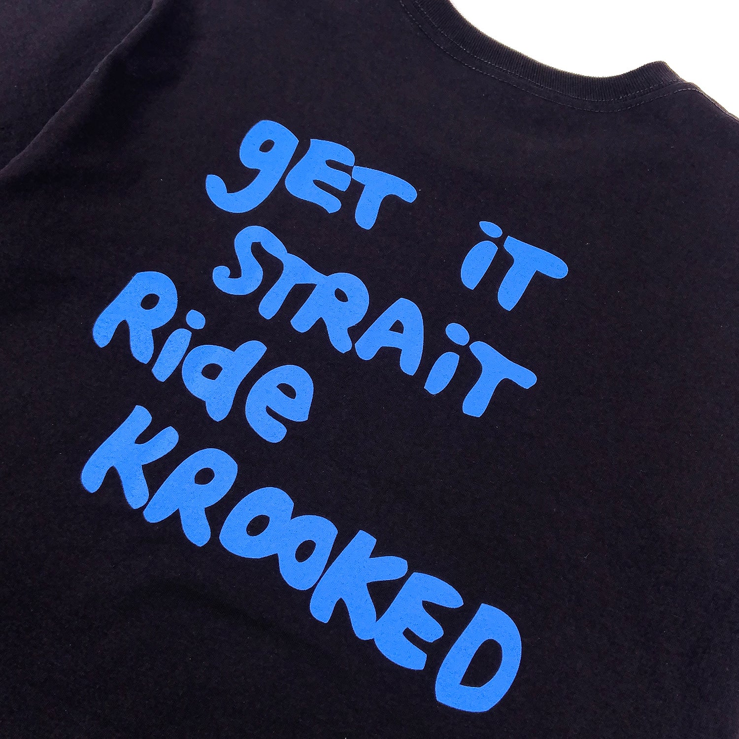 Krooked - Eyes Strait - T-shirt - Black - Prime Delux Store