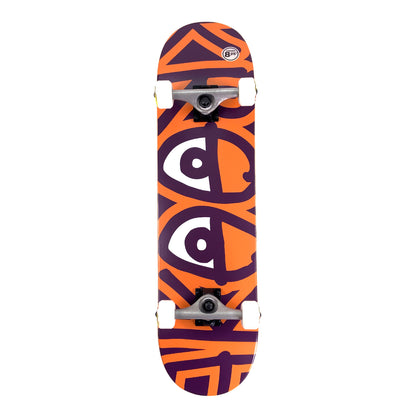 Krooked 8.25" Big Eyes Too XI Complete Skateboard Orange - Prime Delux Store